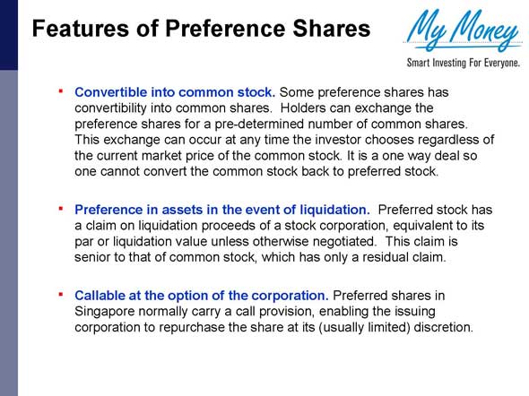 Understanding Preference Shares