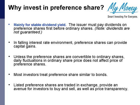 Understanding Preference Shares