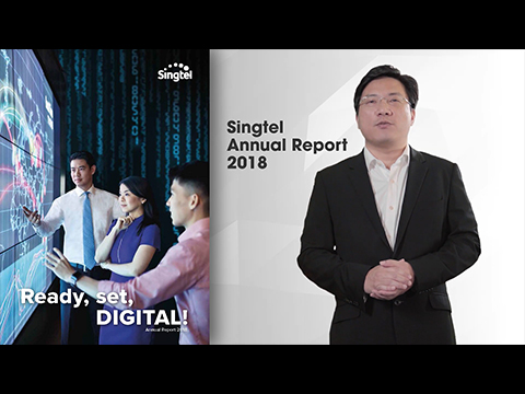 Singtel Annual Report FY18 review by SIAS